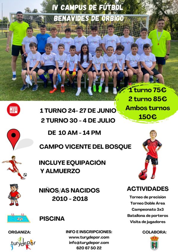 IV CAMPUS DE FÚTBOL BENAVIDES DE ÓRBIGO