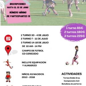 CAMPUS DE FÚTBOL CD CERECEDO