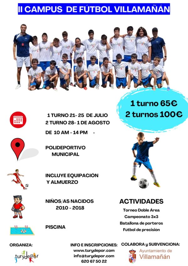 II CAMPUS DE FÚTBOL VILLAMAÑÁN
