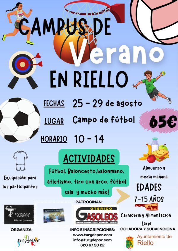 CAMPUS DE VERANO EN RIELLO