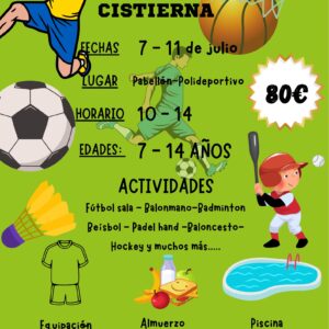 CAMPUS DEPORTIVO CISTIERNA